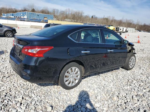 3N1AB7AP7HY366836 - 2017 NISSAN SENTRA S BLACK photo 3