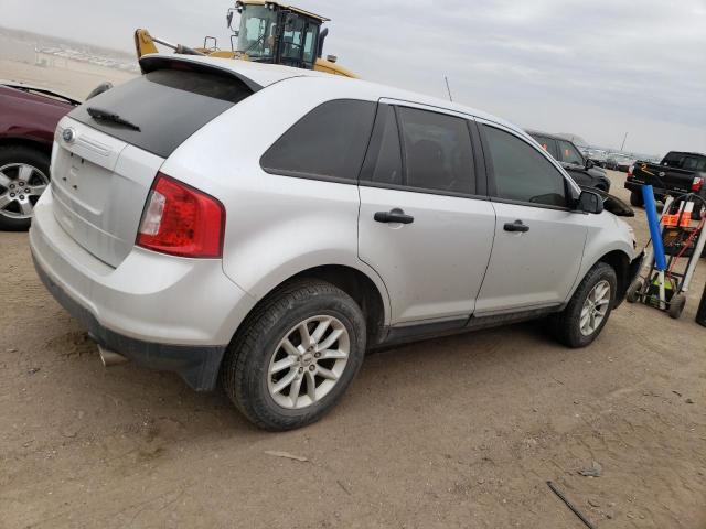 2FMDK3GC6DBB78802 - 2013 FORD EDGE SE SILVER photo 3