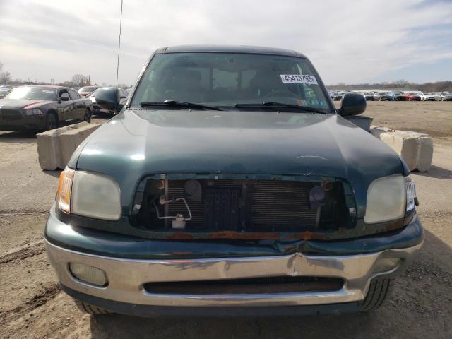 5TBBT48192S281339 - 2002 TOYOTA TUNDRA ACCESS CAB LIMITED GREEN photo 5