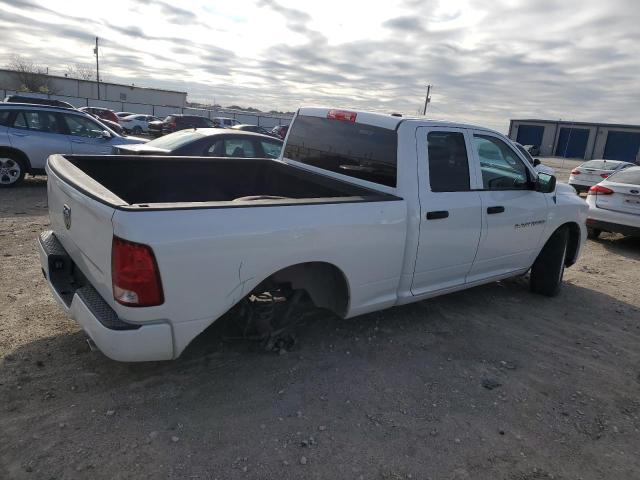 1C6RD6FT3CS197052 - 2012 DODGE RAM 1500 ST WHITE photo 3