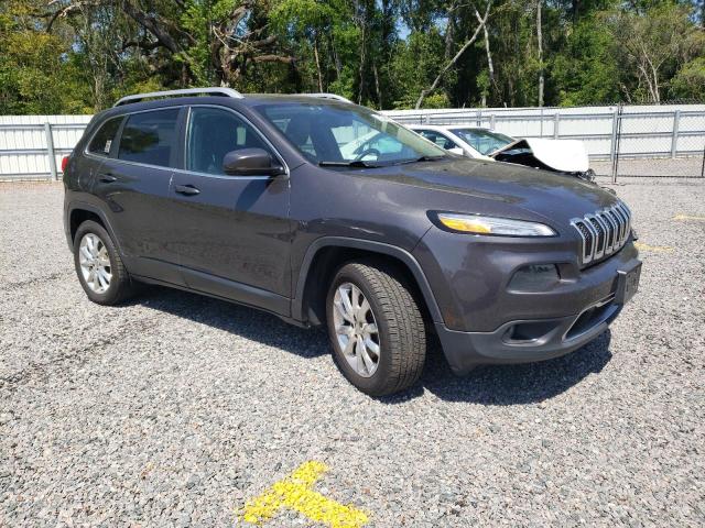 1C4PJMDS6FW705261 - 2015 JEEP CHEROKEE LIMITED GRAY photo 4