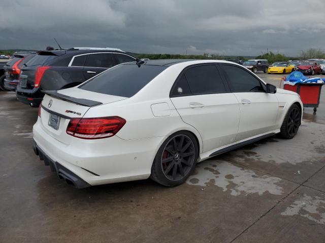 WDDHF7GB7EB037372 - 2014 MERCEDES-BENZ E 63 AMG-S WHITE photo 3