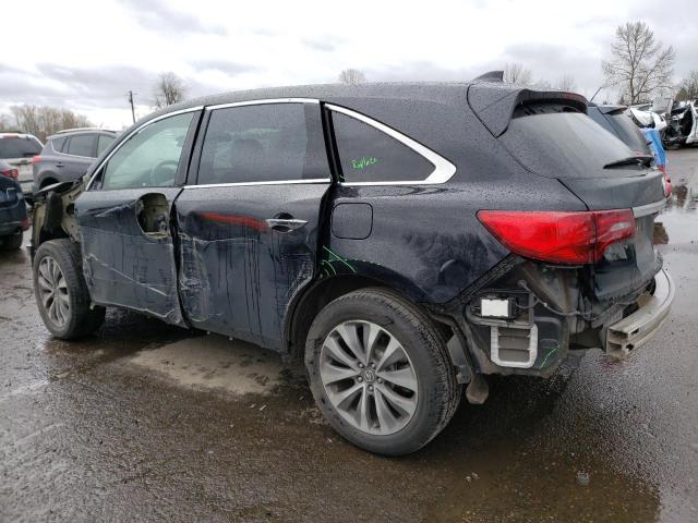 5FRYD4H4XFB017192 - 2015 ACURA MDX TECHNOLOGY 黑色 照片 2