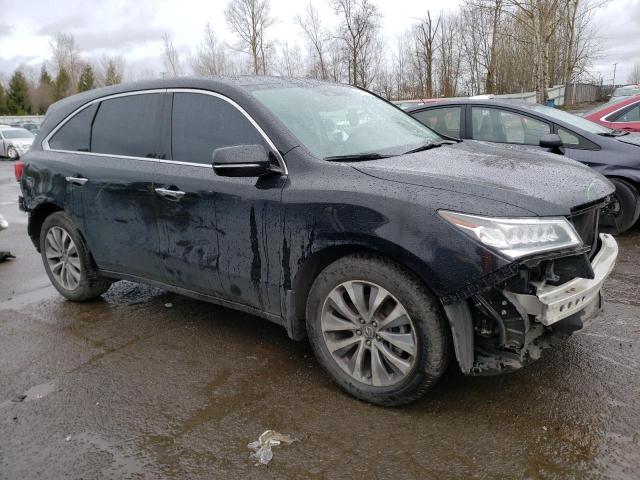 5FRYD4H4XFB017192 - 2015 ACURA MDX TECHNOLOGY 黑色 照片 4