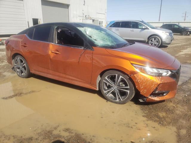 3N1AB8DV5LY251323 - 2020 NISSAN SENTRA SR ORANGE photo 4