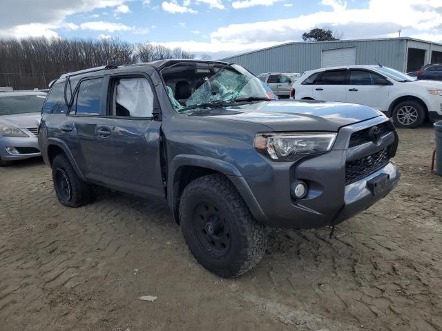 JTEBU5JR7E5184737 - 2014 TOYOTA 4RUNNER SR5 GRAY photo 4