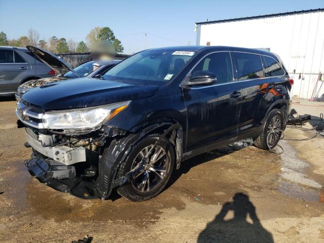 5TDZARFH6KS060886 - 2019 TOYOTA HIGHLANDER LE BLACK photo 1