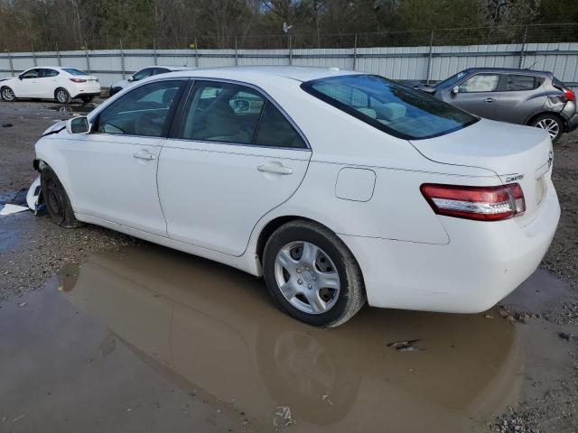 4T4BF3EK1BR173414 - 2011 TOYOTA CAMRY BASE WHITE photo 2