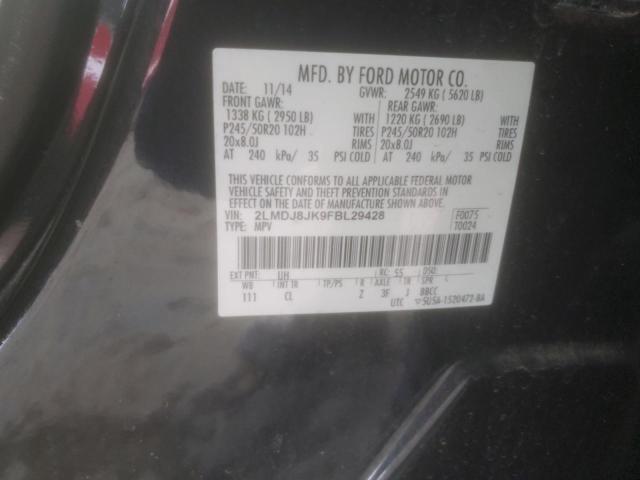 2LMDJ8JK9FBL29428 - 2015 LINCOLN MKX Qara foto 13