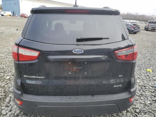 MAJ6P1UL5JC203827 - 2018 FORD ECOSPORT SE Սև լուսանկար 6