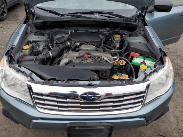 JF2SH6BC4AH772548 - 2010 SUBARU FORESTER XS Dəniz mavisi foto 11