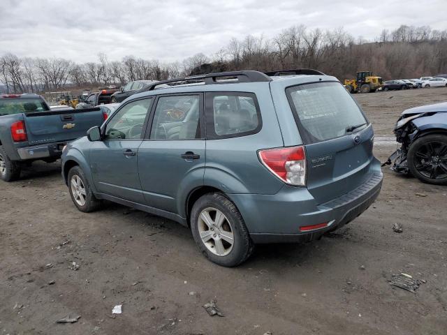 JF2SH6BC4AH772548 - 2010 SUBARU FORESTER XS Dəniz mavisi foto 2