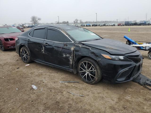 4T1T11AK4RU889578 - 2024 TOYOTA CAMRY SE NIGHT SHADE BLACK photo 4