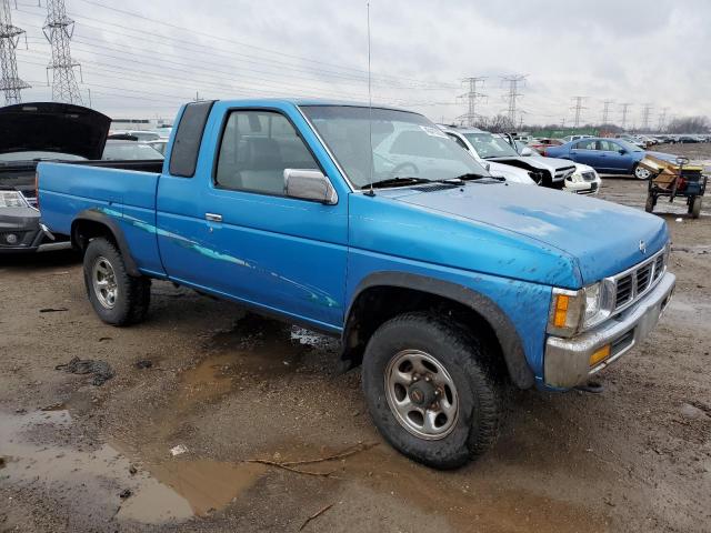 1N6HD16Y6SC310307 - 1995 NISSAN TRUCK KING CAB SE BLUE photo 4