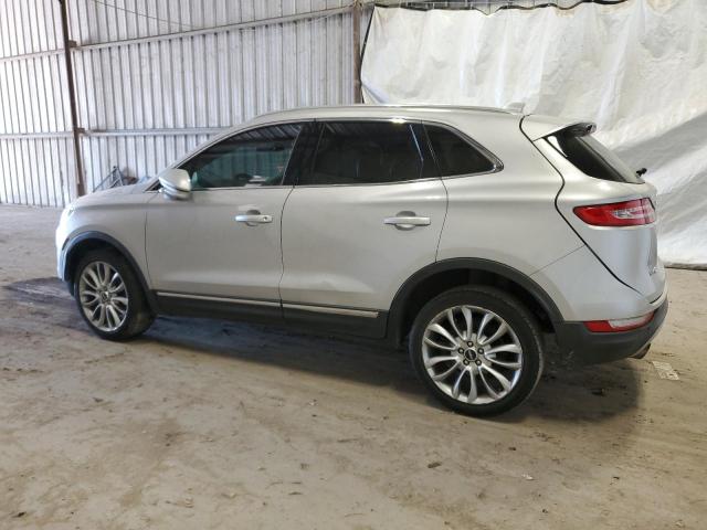 5LMCJ3C92HUL31035 - 2017 LINCOLN MKC RESERVE ვერცხლისფერი ფოტო 2