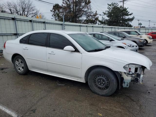 2G1WA5EK1A1138496 - 2010 CHEVROLET IMPALA LS WHITE photo 4