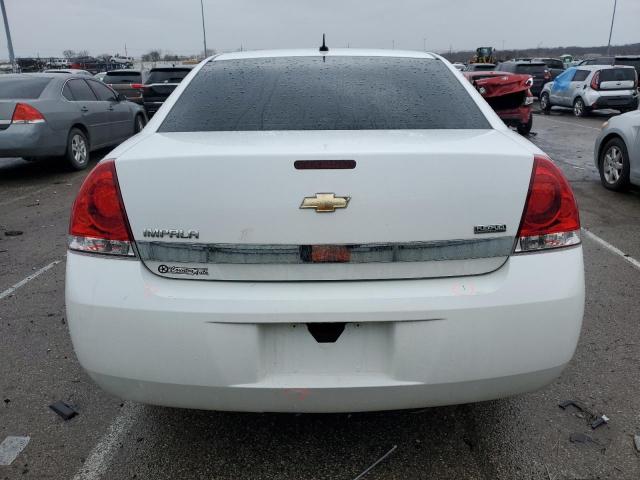 2G1WA5EK1A1138496 - 2010 CHEVROLET IMPALA LS WHITE photo 6