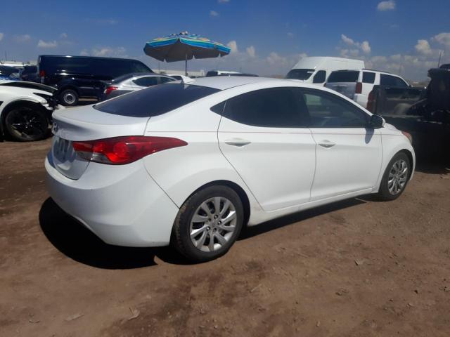 5NPDH4AE2DH181333 - 2013 HYUNDAI ELANTRA GLS WHITE photo 3