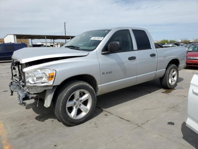 1D7HA18N18S603759 - 2008 DODGE RAM 1500 ST SILVER photo 1