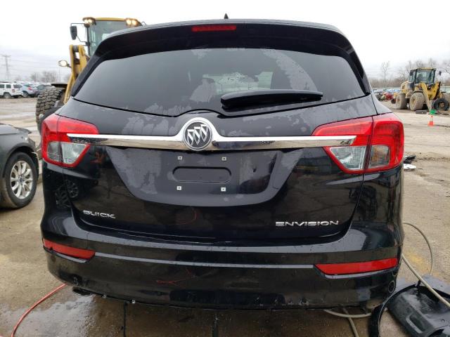 LRBFXBSA3HD026179 - 2017 BUICK ENVISION ESSENCE BLACK photo 6