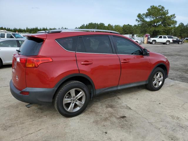 2T3WFREV0FW156447 - 2015 TOYOTA RAV4 XLE RED photo 3