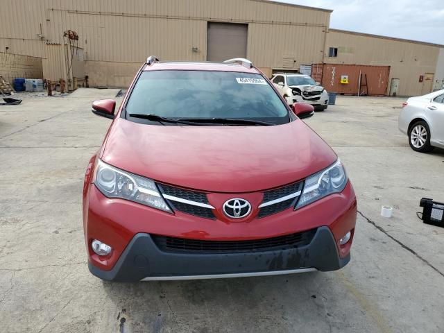 2T3WFREV0FW156447 - 2015 TOYOTA RAV4 XLE RED photo 5