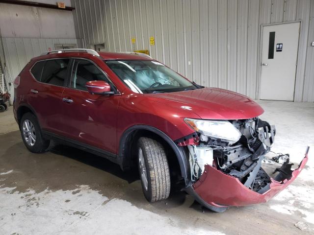 KNMAT2MV3FP506743 - 2015 NISSAN ROGUE S MAROON photo 4