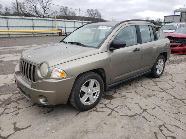 1J8FF47W37D176367 - 2007 JEEP COMPASS GOLD photo 1