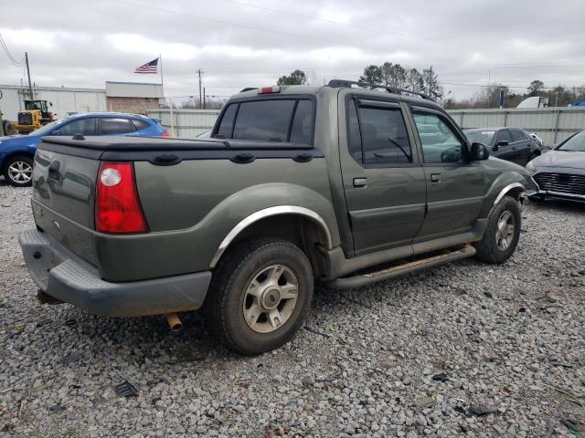 1FMZU67K04UA43530 - 2004 FORD EXPLORER S GREEN photo 3