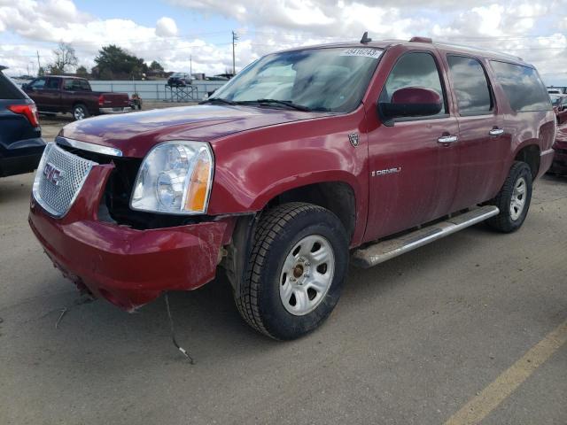 1GKFK66867J315835 - 2007 GMC YUKON XL DENALI BURGUNDY photo 1