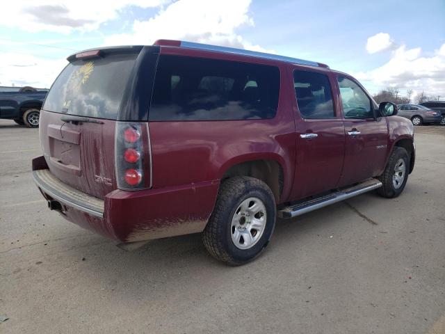 1GKFK66867J315835 - 2007 GMC YUKON XL DENALI BURGUNDY photo 3