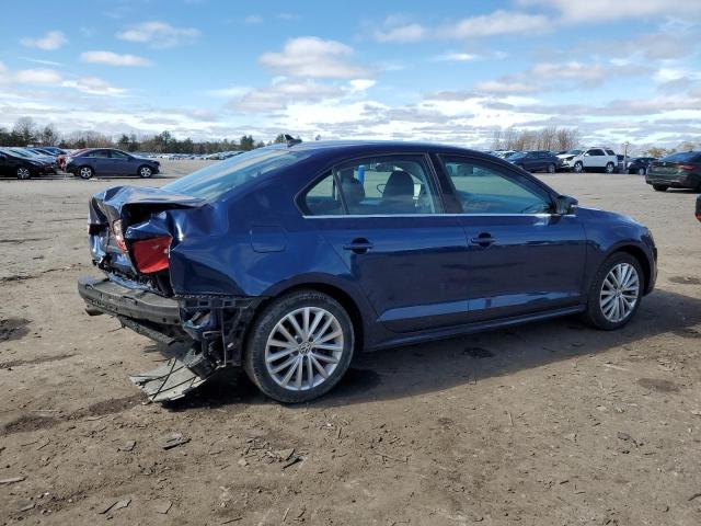 3VWLX7AJ7BM009882 - 2011 VOLKSWAGEN JETTA SEL BLUE photo 3