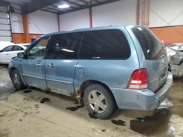 2FMZA56257BA11378 - 2007 FORD FREESTAR SEL BLUE photo 2