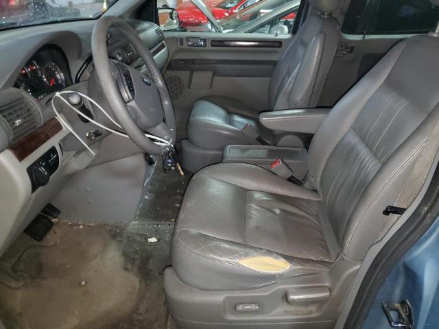 2FMZA56257BA11378 - 2007 FORD FREESTAR SEL BLUE photo 7