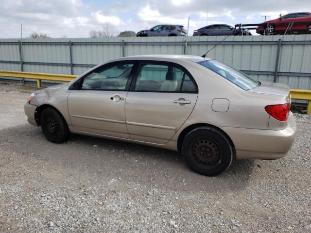 2T1BR32E38C924989 - 2008 TOYOTA COROLLA CE BEIGE photo 2