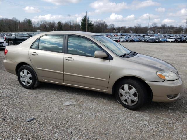 2T1BR32E38C924989 - 2008 TOYOTA COROLLA CE BEIGE photo 4