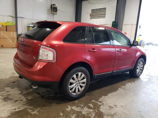 2FMDK49C87BB08483 - 2007 FORD EDGE SEL PLUS RED photo 3