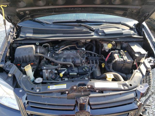 2D4RN4DE6AR144264 - 2010 DODGE GRAND CARA SE BLACK photo 12