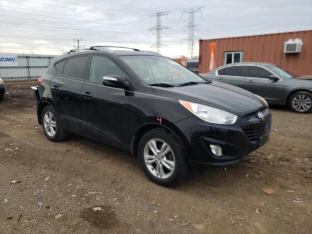 KM8JU3AC8DU698886 - 2013 HYUNDAI TUCSON GLS BLACK photo 4