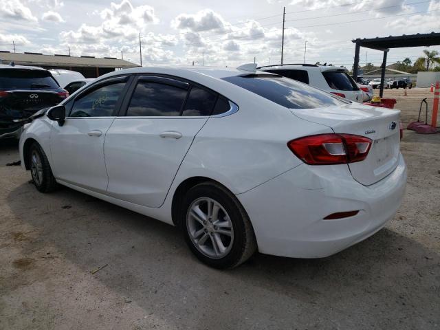 1G1BE5SM3J7114759 - 2018 CHEVROLET CRUZE LT WHITE photo 2