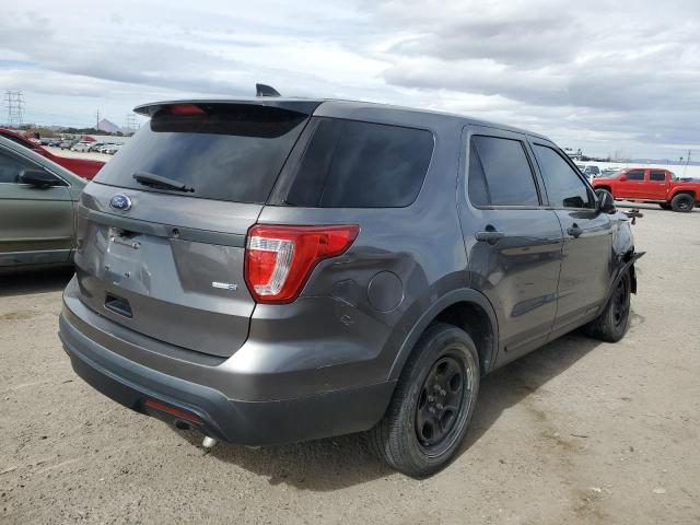 1FM5K8AR8GGB54190 - 2016 FORD EXPLORER POLICE INTERCEPTOR 灰色 照片 3