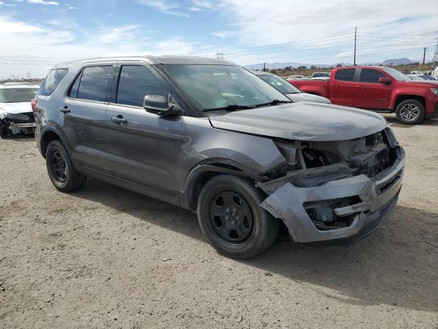 1FM5K8AR8GGB54190 - 2016 FORD EXPLORER POLICE INTERCEPTOR 灰色 照片 4