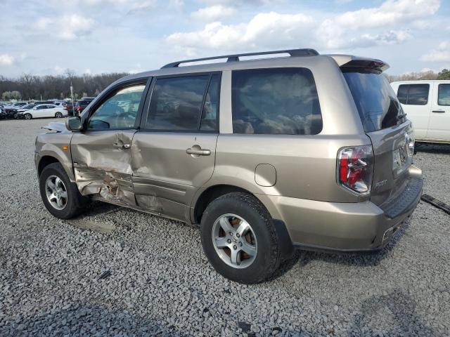 5FNYF18597B012280 - 2007 HONDA PILOT EXL GOLD photo 2