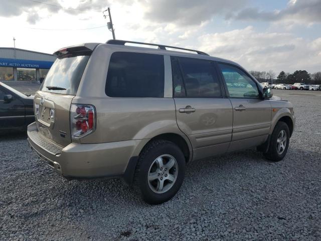 5FNYF18597B012280 - 2007 HONDA PILOT EXL GOLD photo 3