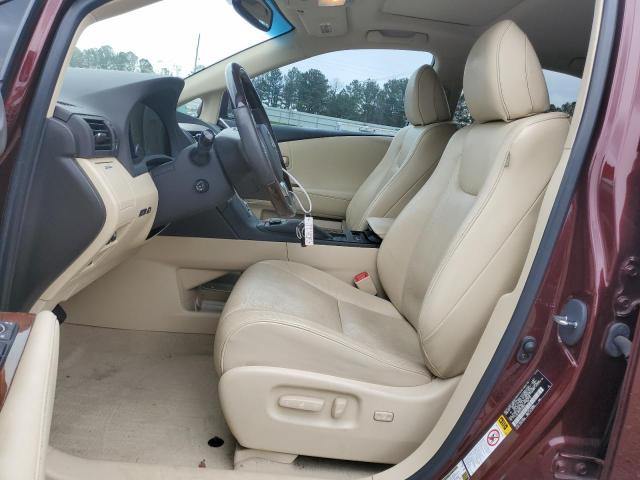 2T2ZK1BA7DC105803 - 2013 LEXUS RX 350 BROWN photo 7