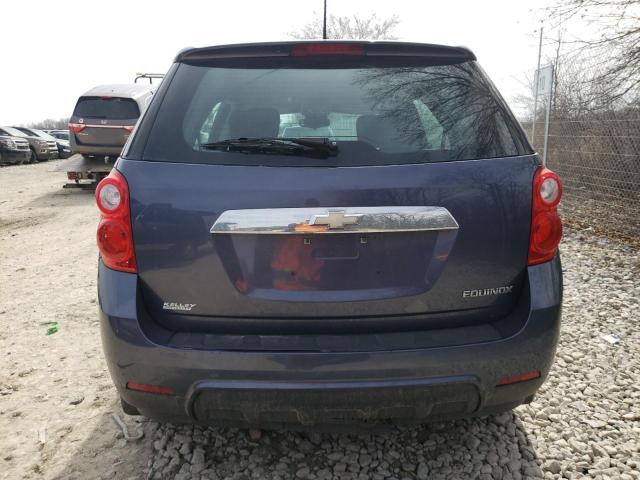 2GNALAEK0E6110676 - 2014 CHEVROLET EQUINOX LS BLUE photo 6