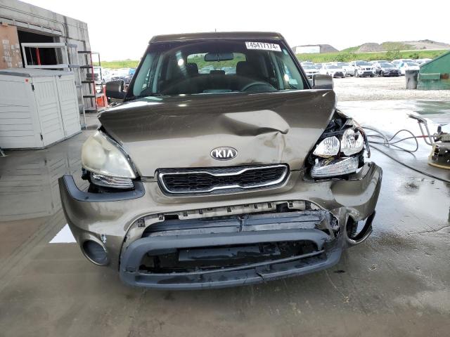 KNDJT2A59D7516985 - 2013 KIA SOUL GREEN photo 5