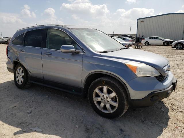 JHLRE38719C005606 - 2009 HONDA CR-V EXL BLUE photo 4