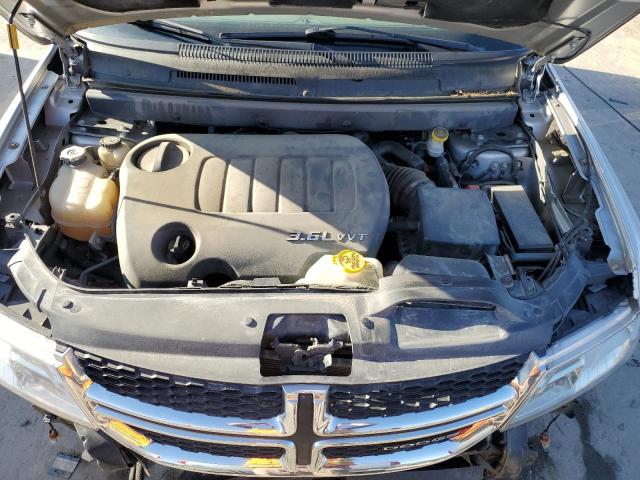 3C4PDCBG6ET290219 - 2014 DODGE JOURNEY SXT SILVER photo 11