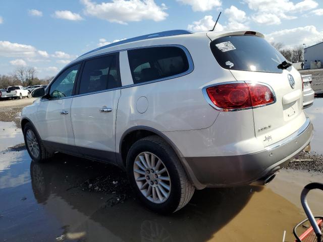 5GAER23D69J219088 - 2009 BUICK ENCLAVE CXL WHITE photo 2